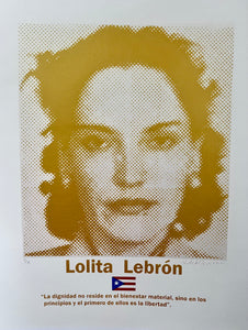 Lolita Lebron por Osvaldo de Jesus