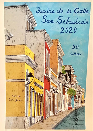 500 años calle San Sebastian por Martinez Geigel