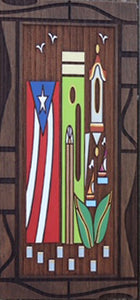 Estampas Tipicas de Puerto Rico por Leda Diaz