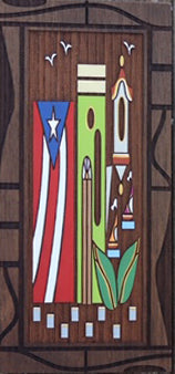 Estampas Tipicas de Puerto Rico por Leda Diaz