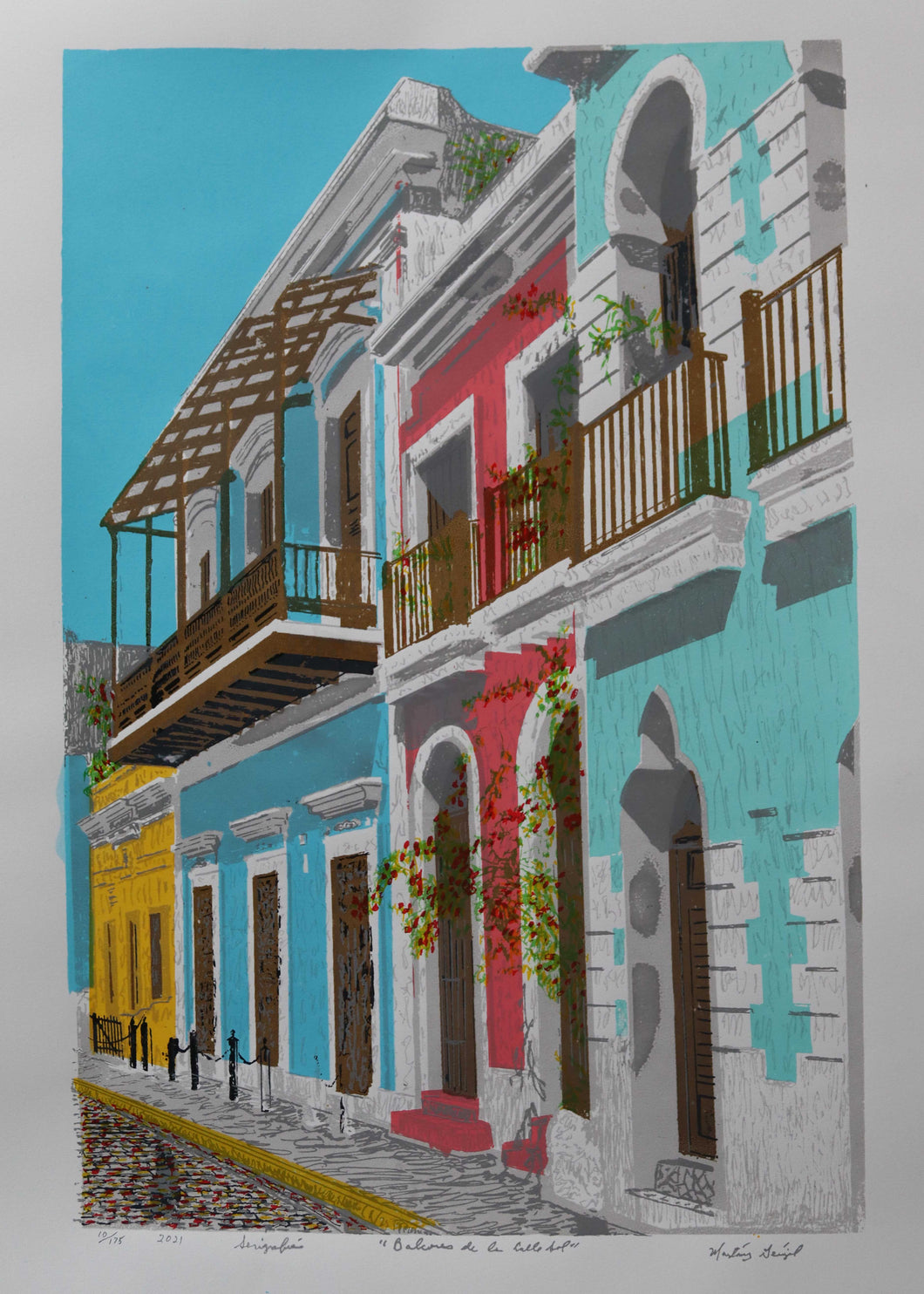 Balcones de la Calle Sol por Martinez Geigel