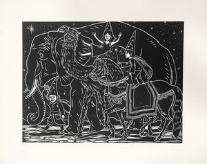 Portfolio de grabados de los Tres Reyes Magos