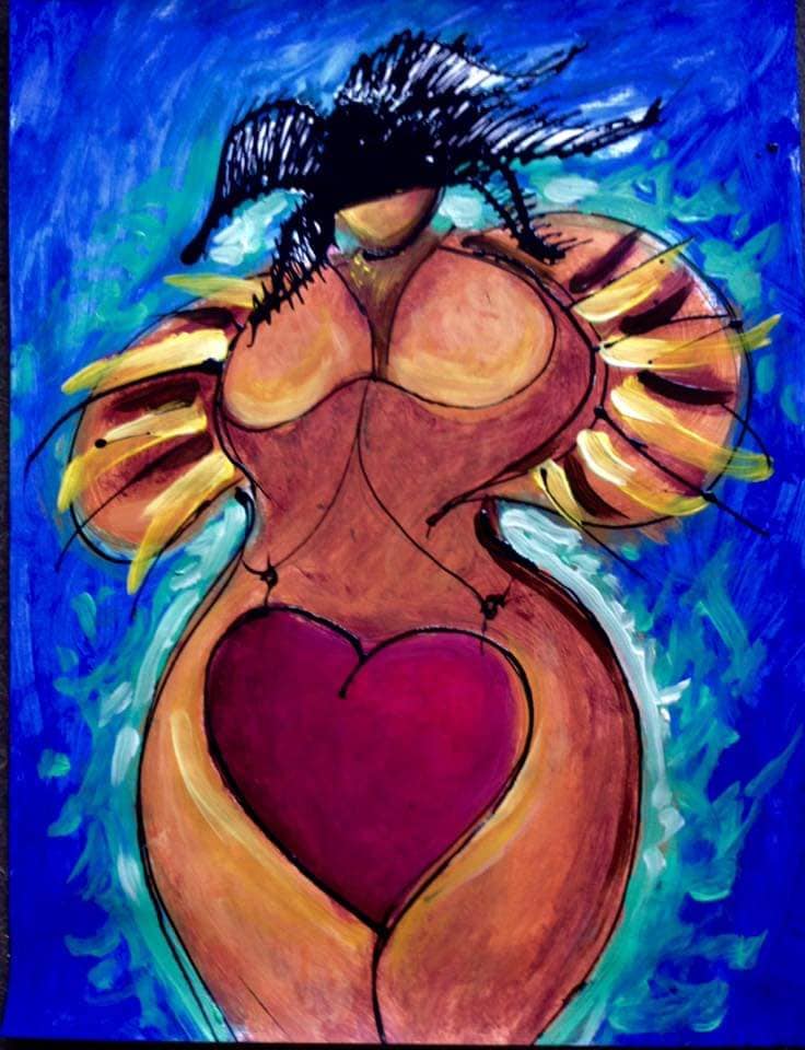 Reina del Corazon por Frank Andujar