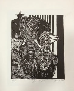 Portfolio de grabados de los Tres Reyes Magos