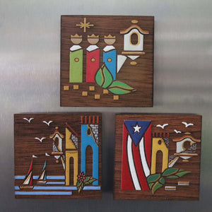 Set de imanes por Leda Diaz