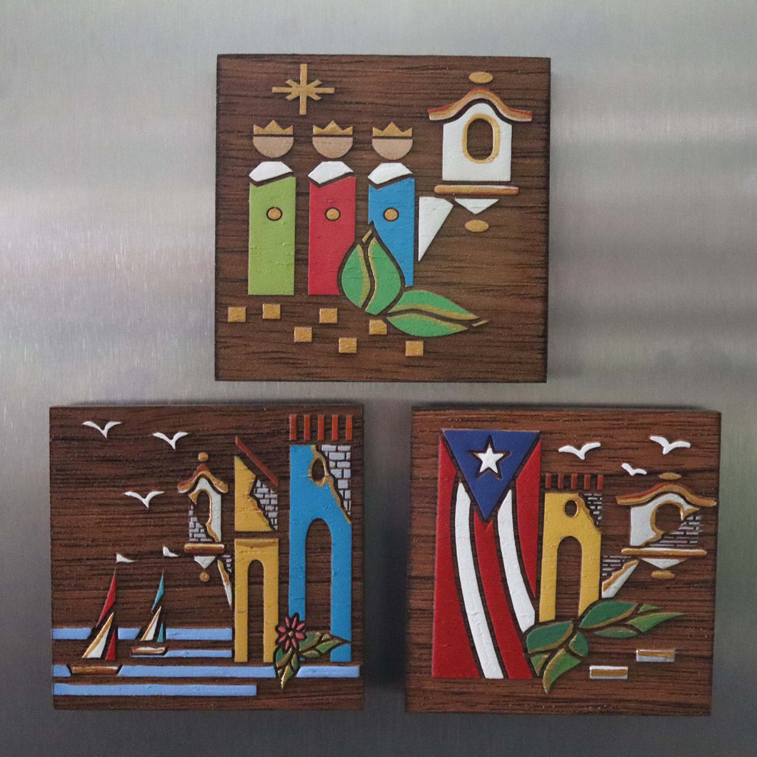 Set de imanes por Leda Diaz