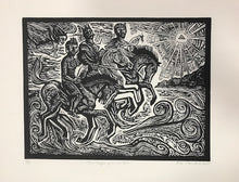 Cargar imagen en el visor de la galería, Portfolio de grabados de los Tres Reyes Magos