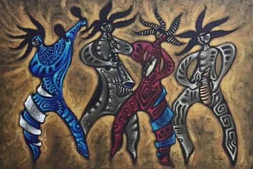 Vejigante a la Bolla por Frank Andujar