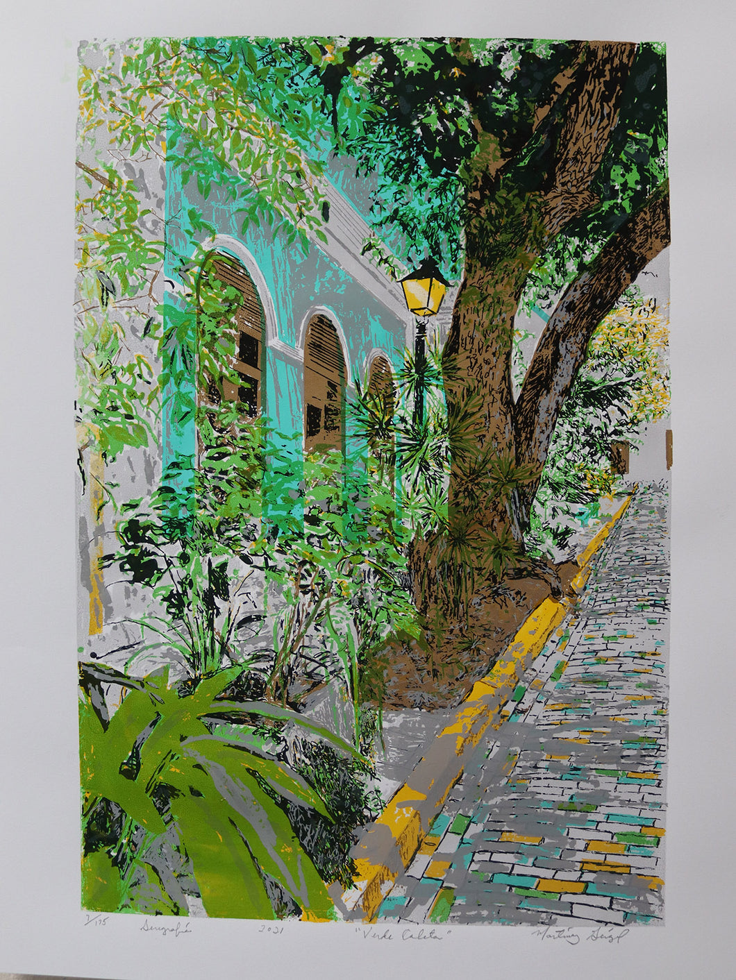 Verde Caleta por Martinez Geigel