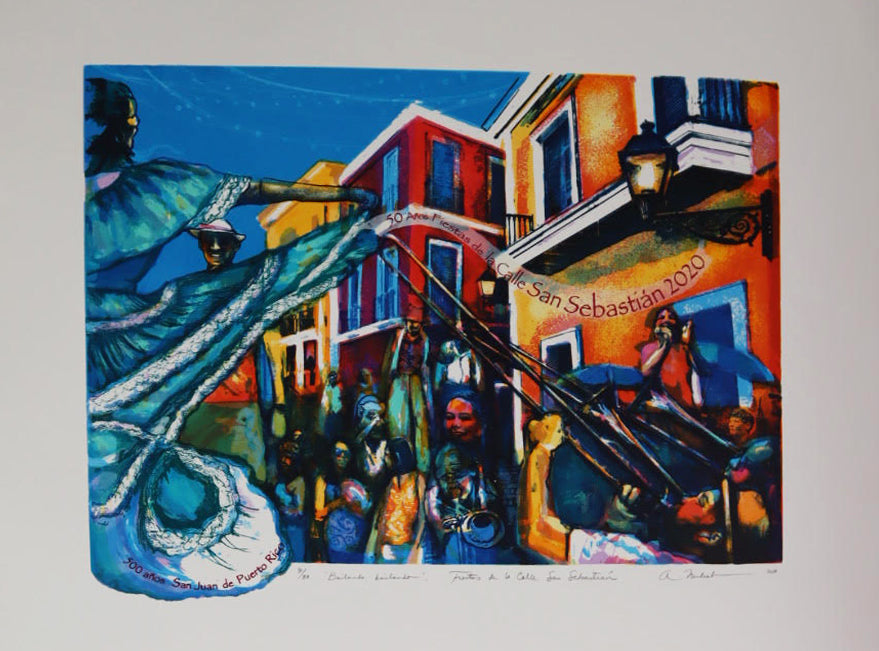 Fiestas de la Calle San Sebastian 2020 por Anna Nicholson