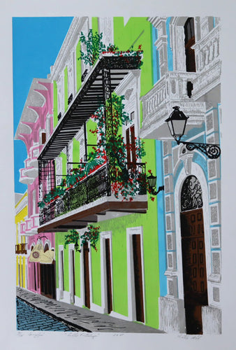 Calle Fortaleza por Martinez Geigel