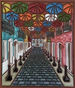 Paseo de las sombrillas por Vilma Julia