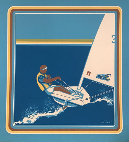 Vela Juegos Panamericanos 1979 por Lorenzo Homar