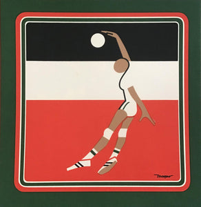 Voleibol Juegos Panamericanos 1979 por Lorenzo Homar
